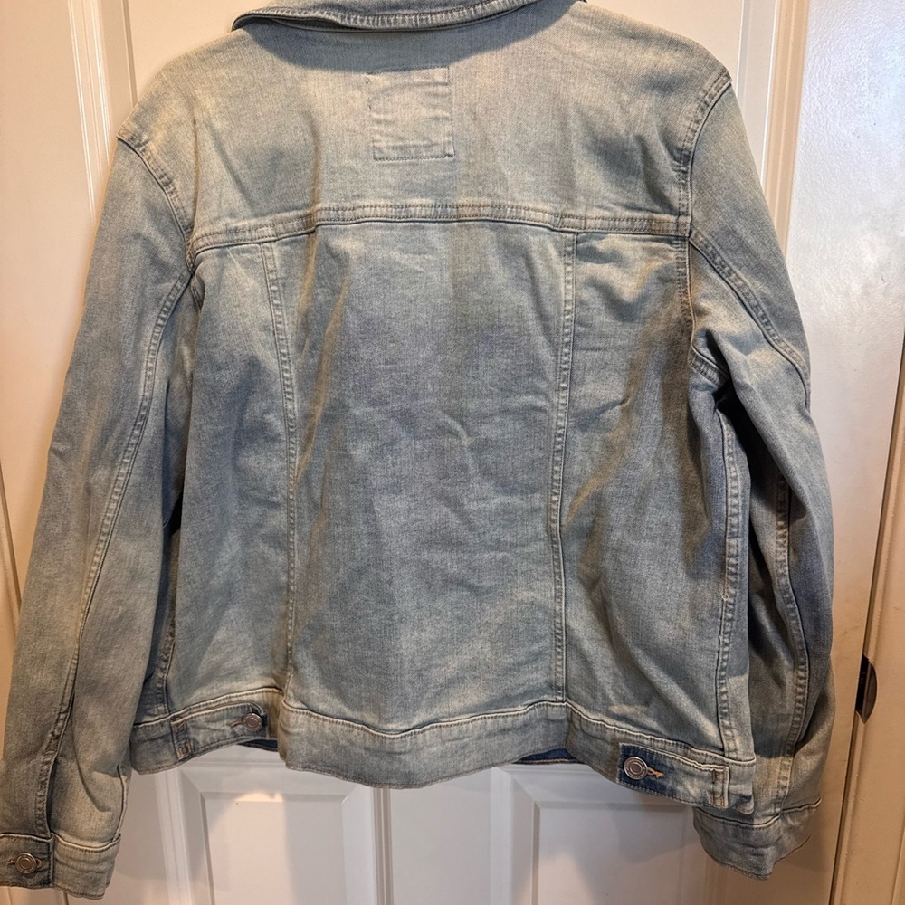 LC Lauren Conrad Blue Denim Jacket - Picture 3 of 4